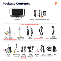 Caméra de voiture à écran partagé MEKEDE 360 parking pour Infiniti G4 G25 G35 G37 2006-2013 écran intelligent de voiture avec BT GPS DSP ADAS