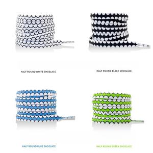 Lacets plats en polyester de 8 mm de large à motif imprimé Rotundity pour baskets, chaussures de sport et décontractées – Lacets personnalisables de qualité supérieure - Product Image 6