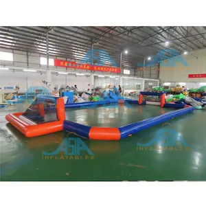 Hot Sale Floating Inflatable Football Goal Water Play Games Inflatable Soccer Field Polo Goal