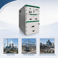 Appareillage de commutation électrique industriel intérieur ZHUOLI KYN61, tension nominale 40,5 kV, IP4X, 50 Hz, métal, 630-2000 A, certifié IEC