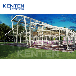 Nhiệm Vụ Nặng Nề Nhôm Khung Hợp Kim Trong Suốt Tán Lều Trong Suốt Marquee Lều Cho 300 Người Công Suất Ngoài Trời Cho Đảng - Product Image 2