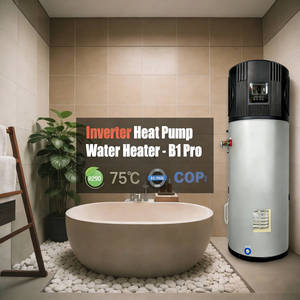 Calentador de Agua con <span class=keywords><strong>Bomba</strong></span> de <span class=keywords><strong>Calor</strong></span> de Aire de Alta Eficiencia para Exteriores, R290, 300L, Eléctrico, Controlado por Aplicación, Clase de Eficiencia Energética Doméstica - Product Image 1