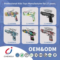 Chengji pistol mainan elektrik populer di luar ruangan air tembak tinggi menembak pistol stroge air listrik