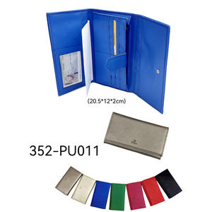 Porte-Monnaie - 352-PU011 Mens Leather Bi-fold <b>Wallet</b> <b>Slim</b> Billfold With Multiple <b>Card</b> Slots For Business Use - Product Image 1