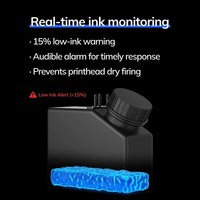 Impresora UV DTF de Doble Cabezal InkSonic VF13 A3 XP600 con Laminador Automático Rollo a Rollo, Impresión UV 3D Cristal para Pequeñas Empresas