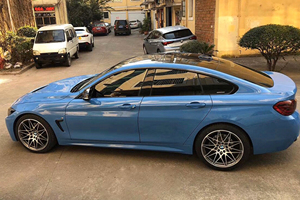 Vinilo Satinado para Envoltura de Automóviles, Color Azul Abu Dhabi, PET de Alto Brillo, con Liberación de Aire, Auto-Reparable, para Envoltura Completa de Automóviles, Película que Cambia de Color - Product Image 5