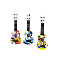 Hot Sale Kids Vintage Early Education Musical Instrument Playing Guitar Beginner Boy Girl Toys Mini Ukulele Guita