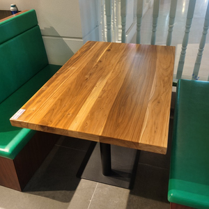 Đồ Nội Thất Gia Đình Bàn Gỗ Khai Hoang Bàn Ăn Gỗ Cổ Điển Cây Du Khai Hoang Cho Phòng Ăn - Product Image 2