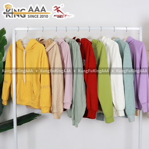 Felpa con Cappuccio KungFu KingAAA per Donna, Abbigliamento Invernale Coreano Usato, Felpa Oversize <span class=keywords><strong>Vintage</strong></span> per Uso Quotidiano - Product Image 2