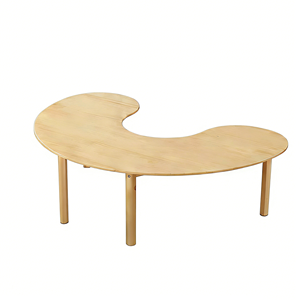 <span class=keywords><strong>Centro</strong></span> de guardería preescolar Montessori de madera para niños con mesas curvas llamativas, ideales para aulas. - Product Image 1