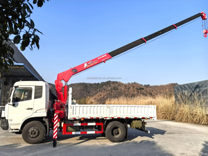 Nouveau <span class=keywords><strong>Produit</strong></span> - Grue à flèche télescopique hydraulique Unic 5 tonnes montée sur camion Dongfeng 4x2 - Camion-grue à vendre - Product Image 2