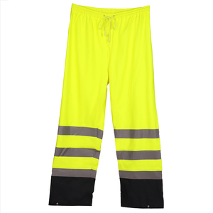 Vente en gros Imperméable <span class=keywords><strong>de</strong></span> sécurité réfléchissant haute visibilité pour adultes Veste <span class=keywords><strong>de</strong></span> <span class=keywords><strong>pluie</strong></span> imperméable en PU Vêtements <span class=keywords><strong>de</strong></span> <span class=keywords><strong>travail</strong></span> coupe-vent pour hommes - Product Image 6