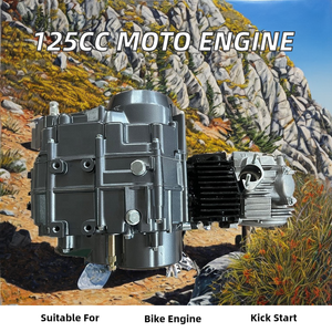 New Motorcycle With Aluminum Cylinder <b>Engine</b> Semi-Automatic Hand-Free Clutch Kick Start Foot Accessories Motorcycle Eng - Product Image 3