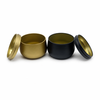 Boîte en métal irrégulière personnalisée pour bougies, pot de luxe en métal pour cadeaux, artisanat, bijoux, accessoires, emballage en vrac