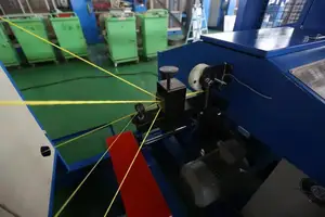 高速3ストランドツイストPpPe麻ひもロープ製造機/ppモノフィラメントヤーン機械