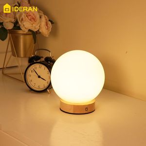 Factory Direct Wholesale Support Custom LED 2000mAh Wood Rechargeable <strong>Battery</strong> <strong>Operated</strong> <strong>Table</strong> <strong>Lamps</strong> Luxury Light for Home - Product Image 5