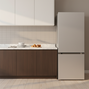 Réfrigérateur à double porte en acier inoxydable de grande capacité 22,8 pieds cubes avec congélateur inférieur pour la maison - Product Image 4
