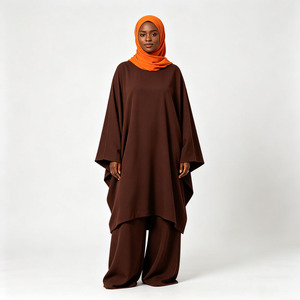 Women Muslim Swimwear Burkini 3 Piece <b>Set</b> Long Sleeve <b>Modest</b> Islamic Swimsuit Custom Logo OEM ODM Low MOQ - Product Image 1