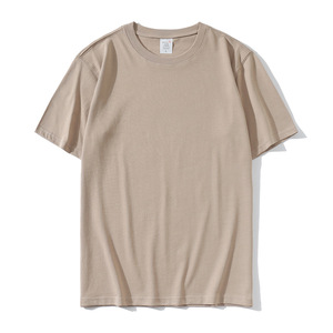 T-shirts vierges pour hommes en coton 100% de haute qualité 210GSM, impression de logo personnalisée, vente chaude - Product Image 3