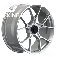 Pour jantes en alliage d'aluminium forgé 17-24 pouces 6061-T6 haute performance pour GT3/GT4 finition brillante design concave garantie 10 ans