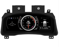 Nouvel écran LCD complet de 12,3 pouces pour tableau de bord Lexus GX470 2003-2009, moniteur de voiture amélioré avec garantie d'un an