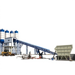 เครื่องผสมคอนกรีตแบบแนวนอน Sinoma HZS270 ความจุ 270 ลูกบาศก์เมตร/ชั่วโมง แบบเพลาคู่ ประสิทธิภาพการผลิตสูง ค่าใช้จ่ายในการใช้งานต่ำ - Product Image 1