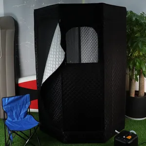 Best Red Light Therapy Infrared Wet Steam Sauna Tent Folding Personal Portable Sauna Room With 4L Heater