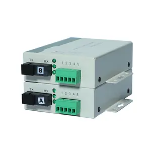 OEMRS485/RS422 data port to fiber optic media converter, for industrial automatic control,parking gate system and access control