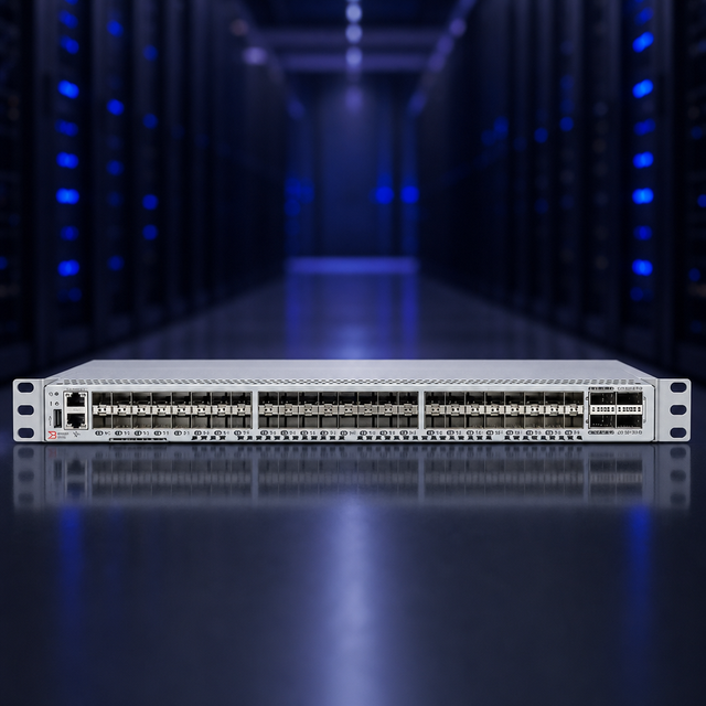 Brocade G620 32Gb Fibre Channel Switch 48 Ports SAN Fiber Optic Network Switch for Data Center Storage