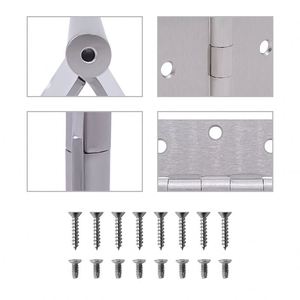 304 Stainless Steel Iron Metal Window Round Corner <b>Spring</b> <b>Door</b> Hinge Flush Hinge for Bathroom and Kitchen Windows - Product Image 6
