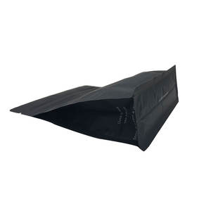 Sacos de embalagem de grãos de café personalizados, selo de papel preto em papel adesivo - Product Image 4