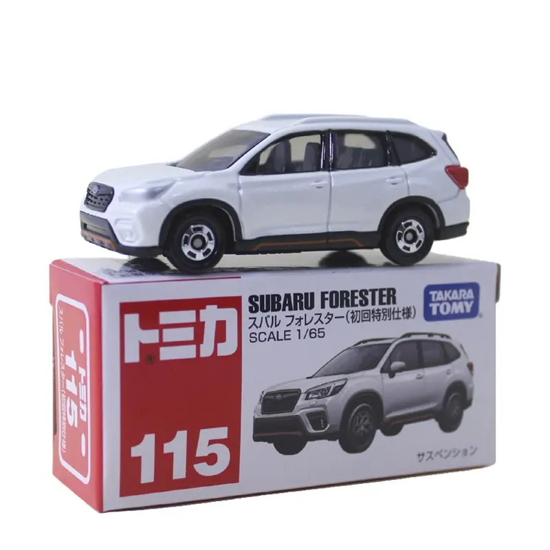 Tomy yüksek güvenlik faktörü 1/64 ölçekli Diecast Forester Metal Model araba alaşım döküm simüle oyuncak Metal araba