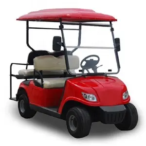 Electric Sightseeing Bus With Lithium Battery 4 Seats Tour Car Golf Cart