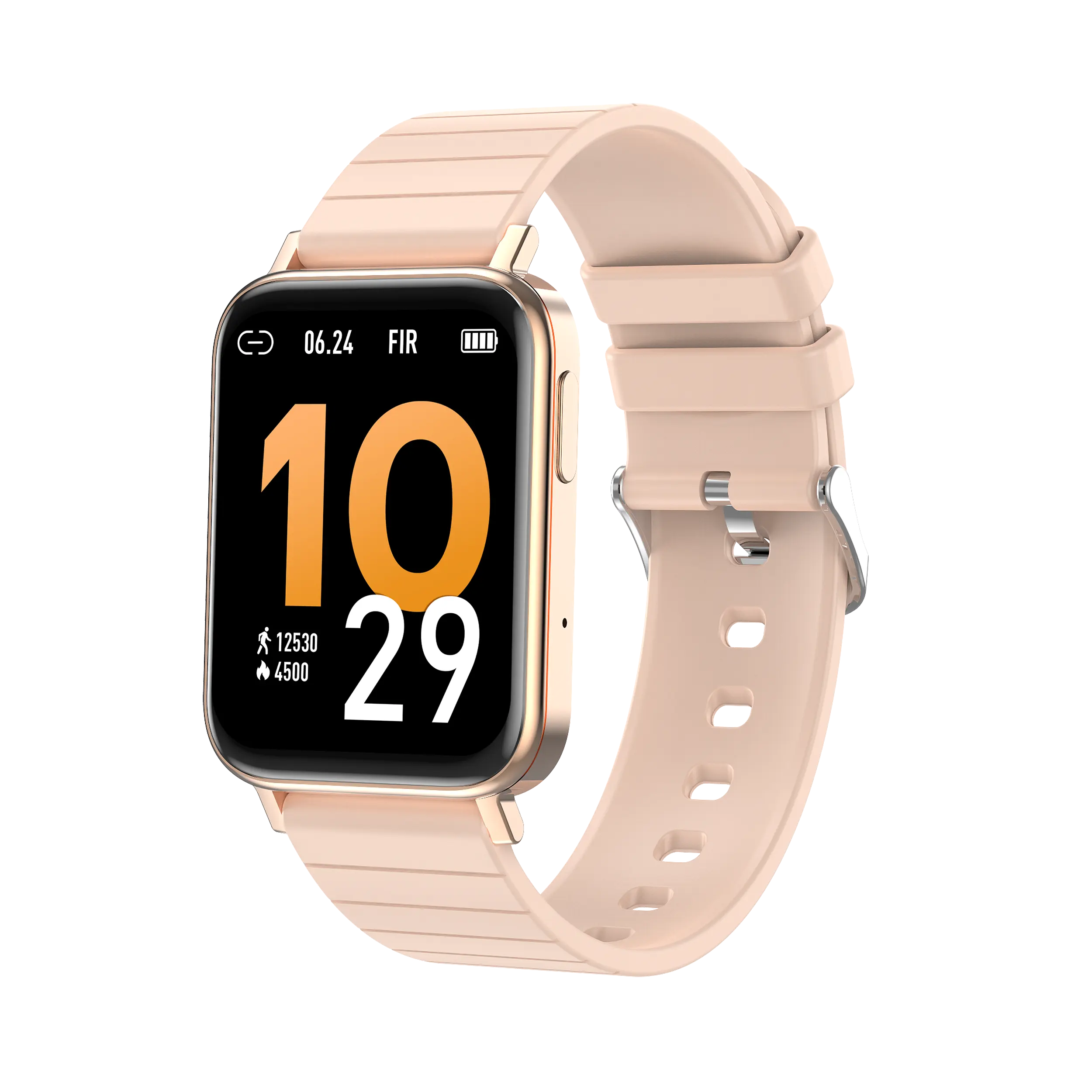Latest Lady T10 Smart bracelet 1.65inch BT5.0 Music Play Body Temperature Measurement Blood Pressure Oxygen Women Smart watch