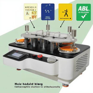 EN 388 EN 420 Schutz handschuhe Verschleiß festigkeit <span class=keywords><strong>tester</strong></span> Textilien Stoff Pilling Test <span class=keywords><strong>Martindale</strong></span> Abrieb für PSA-Test maschine - Product Image 6