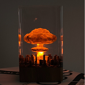 Oheimer Nuage de fumée <span class=keywords><strong>d</strong></span>'explosion atomique créatif en résine époxy, Ornement de chambre, Nuage <span class=keywords><strong>d</strong></span>'explosion urbaine - Product Image 1