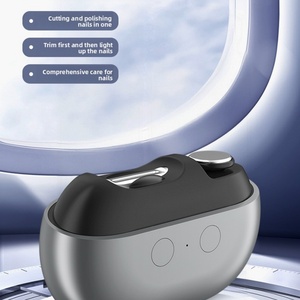 Cortauñas Eléctrico Recargable por USB de 2 Velocidades, Recortador y Pulidor de Uñas con Luz LED y Almacenamiento de Recortes para Niños, Adultos Mayores y Adultos - Product Image 2