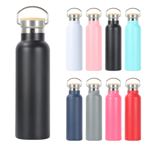 Bouteille d'eau isotherme réutilisable en acier inoxydable 304 avec couvercle flexible anti-fuite pour boire directement – Accessoire de voyage - Product Image 2