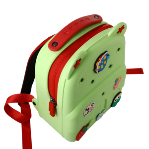 Mochila de playa EVA de nuevo diseño 2025 para niños, resistente al agua con agujeros, suave, a la moda, personalizada, Everich, diseño DIY, lavable para la playa - Product Image 3