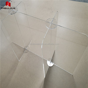Antenna deflettore scrivania divisoria acrilica lastra acrilica lastra acrilica divisoria da tavolo in vendita - Product Image 4