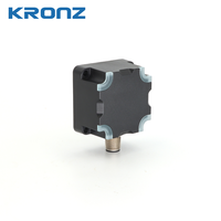 KRONZ Tête de lecture et d'écriture RFID carrée avec lecteur RS-485 13.56MHz Affichage LED 5Pin M12 A Connecteur mâle codé Tête de lecture et d'écriture HF