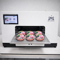 Mesin Printer Tinta Makanan untuk Kue, Roti, Cokelat & Macaron, Pengoperasian Flatbed yang Mudah