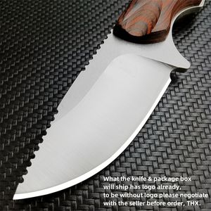 15017 nascosto Canyon Hunter manico in legno <span class=keywords><strong>coltello</strong></span> a lama fissa campeggio EDC <span class=keywords><strong>coltello</strong></span> <span class=keywords><strong>da</strong></span> caccia con fodero in pelle - Product Image 3