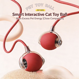Juguete Interactivo <span class=keywords><strong>para</strong></span> Perros y Gatos, Pelota Rodante Ecológica, Reutilizable y Recargable, <span class=keywords><strong>de</strong></span> EVA, con Rotación <span class=keywords><strong>de</strong></span> 360 Grados - Product Image 4