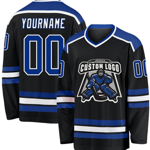 Maglie da <span class=keywords><strong>Hockey</strong></span> su Ghiaccio Reversibili in Rete di Alta Qualità per Allenamento, Set Squadra Personalizzabile con Sublimazione - Product Image 3