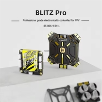 Contrôleur de vol IFlight BLITZ F722 F7 Pro BMI270 512 Mo BlackBox avec ESC BLITZ E80A 4-en-1 DShot150/300/600 4-8S pour drone FPV RC