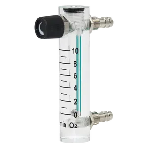 LZM-6T O2 portable low flow oxygen flow meter used in oxygen concentrator