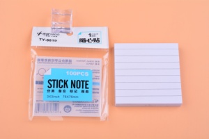 Papeterie, fournitures scolaires, autocollants en papier, index, notes adhésives, bloc-notes personnalisé, notes adhésives <span class=keywords><strong>avec</strong></span> impression de logo - Product Image 3