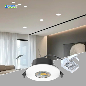 ไฟดาวน์ไลท์ <span class=keywords><strong>LED</strong></span> แบบฝังฝ้าเพดาน เส้นผ่านศูนย์กลาง 90 มม. 5W 7W ปรับได้ 4CCT เลือกได้ ไฟดาวน์ไลท์ <span class=keywords><strong>LED</strong></span> ขนาดเล็ก 840LM ไฟสปอตไลท์ <span class=keywords><strong>LED</strong></span> - Product Image 1