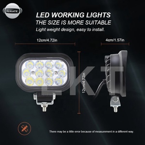 Holesale-<span class=keywords><strong>luces</strong></span> <span class=keywords><strong>de</strong></span> conducción cuadradas Ed, <span class=keywords><strong>luces</strong></span> <span class=keywords><strong>de</strong></span> circulación diurna para motocicletas y vehículos todoterreno, venta directa - Product Image 5
